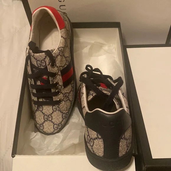 Gucci kids shoes size 31 authentic Gucci boys and girls sneakers size 31 and | Mercari main image 4